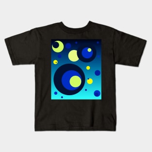 Blue bubbles Kids T-Shirt